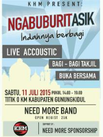 nieza_chenil's tweet photo. Bisa Nyanyi Bisa Gitar Tapi bingung mau ngabuburit dimana,, Let's Join KHM Present "NGABUBURIT ASIK" @khmmanagement http://t.co/BoGouUF2g3