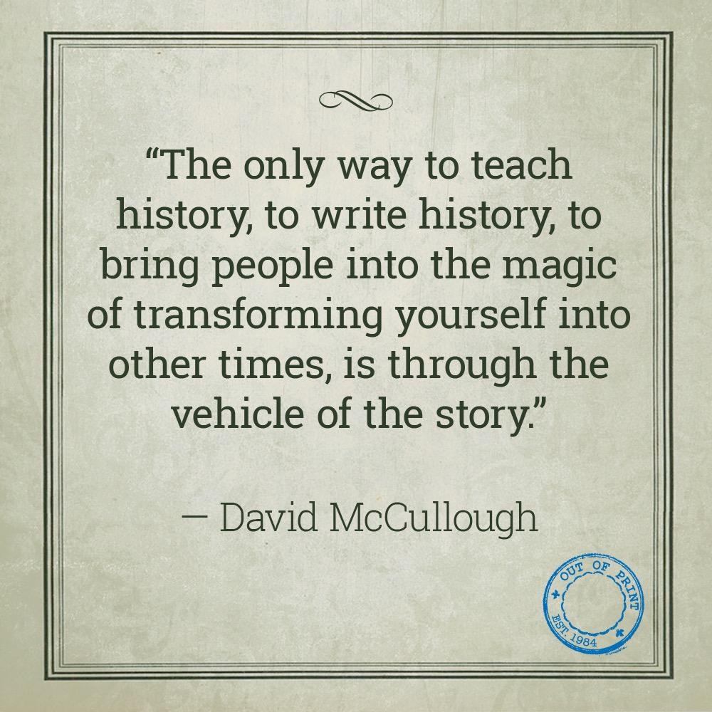 Happy Birthday, David McCullough!      