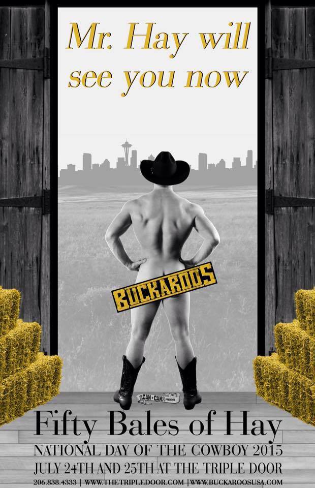 Come see the Bucks in '50 Bales of Hay' at <a href="/TheTripleDoor/">The Triple Door</a> on July 24 &amp; 25! Tix available at bit.ly/1LkHOu9