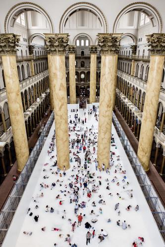 cbrown802's tweet photo. very cool installation at the National Building Museum in DC! http://t.co/wsi9FqM8sH http://t.co/SMWlJpFFpz