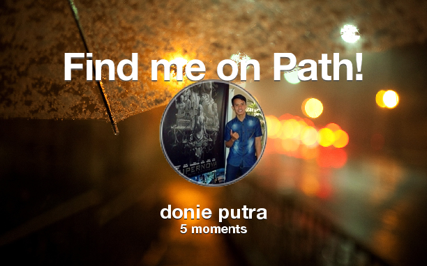 Dorvinbasten's tweet photo. Find me on #Path now! Go to: http://t.co/EuyOvbMJPz! #thepersonalnetwork http://t.co/eucxNTsXgC