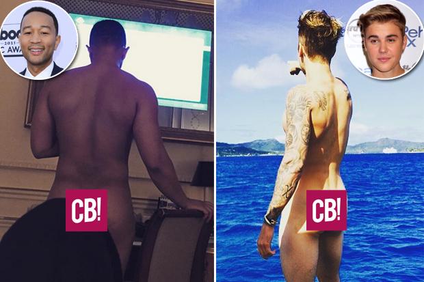 CELEBUZZ's tweet photo. Battle of the Butts: @johnlegend vs @justinbieber - Whose ass is finer? http://t.co/2Mley3ydwg #ButtBattle http://t.co/NI3HFyoHGq