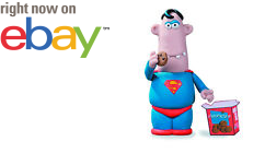ClarkeyKent's tweet image. Ω‡ #Aardman #Superman Action Figure #SDCC Exclusive  ebay.to/1Gh54ok