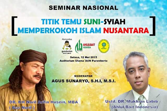Nah makin keliatan kan wujud asli 'Islam Nusantara'... :)