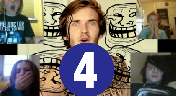 Here is the PewDiePie Trolling on Omegle Part 4 ty for that 15 like's on my youtube :D
youtube.com/watch?v=jA5WFk…