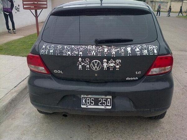 El auto de Maru Botana