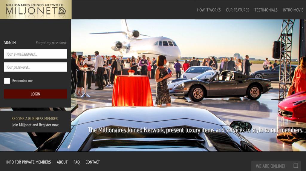 Miljonet - The Millionaires Joined Network