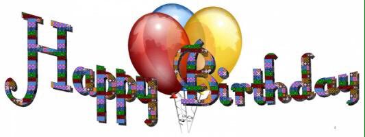  Happy Birthday Have a wonderful day!!!    