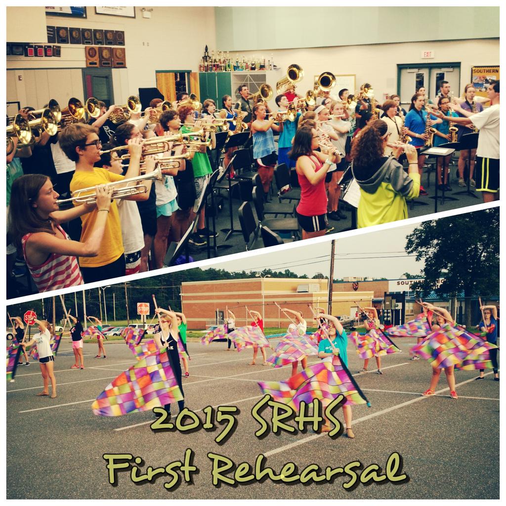 And we're off! #SRHS2015