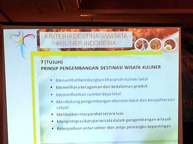 arieparikesit's tweet photo. #KriteriaDestinasiKuliner
 GO LOCAL http://t.co/9cUBY3zZuf