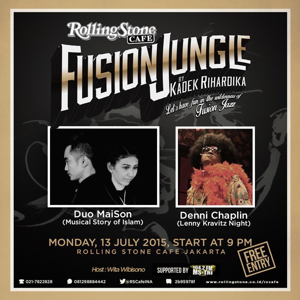 dspbass's tweet photo. Upcoming gig: Monday, July 13, 9:00pm at @thefusionjungle @RSCafeINA with @duomaison 
Hope I see you there http://t.co/hvOkeDoRR1