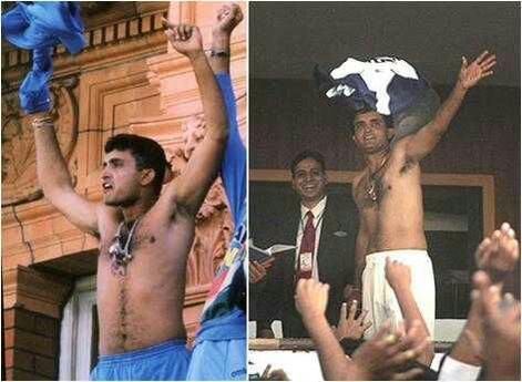 On the off-side, first there is God then Sourav Ganguly-Rahul Dravid
Happy birthday DADA. Real hero of indian cricket 