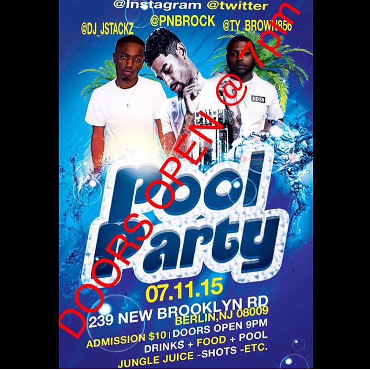 NajaSaPree's tweet photo. This WEEKEND ๐ฅ๐ฅ๐๐. #PNBRock #PoolParty ๐ฆ #DjJStackz http://t.co/daQoByitP9