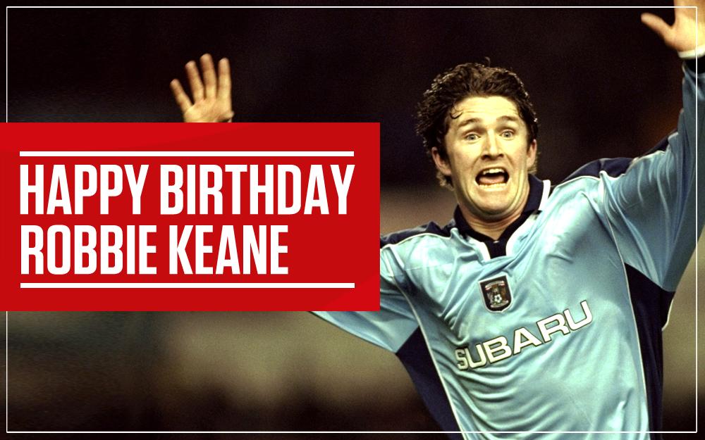 Spurs legend and Ireland\s all time top goalscorer turns 35 today, Happy Birthday Robbie Keane 