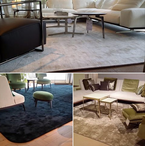 cunera_tapijten's tweet photo. Een kijkje in de #showroom van @covanderhorst! Drie interieurs afgemaakt met Cunera Jacaranda Viscose #karpetten http://t.co/FCgLt1tNuv
