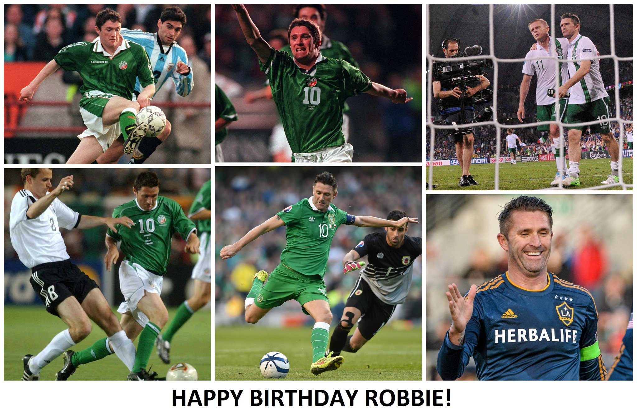 Happy birthday to Ireland captain & star Robbie Keane! 