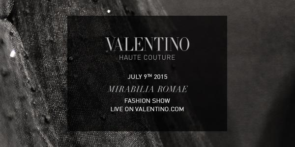MaisonValentino's tweet photo. Today, watch the #MirabiliaRomae show live from Rome at 6:30 pm GMT on http://t.co/TLqezSC3c7 http://t.co/7lScujVl8Z