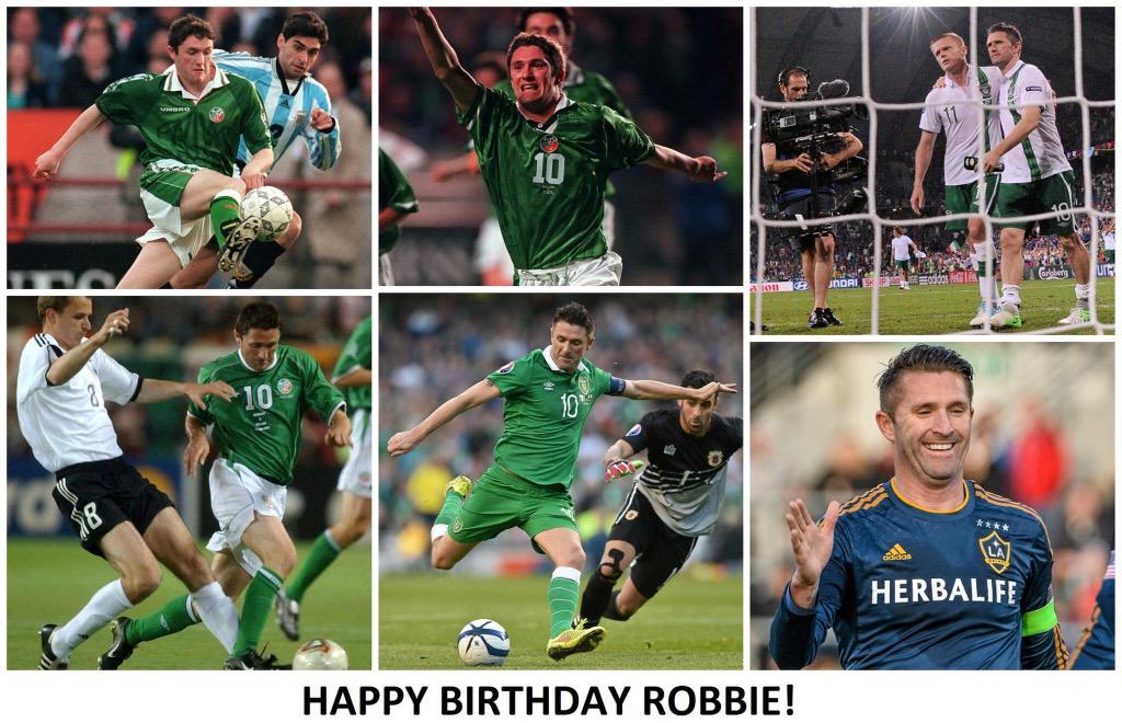 Happy Birthday Robbie Keane hope you enjoy your day.    