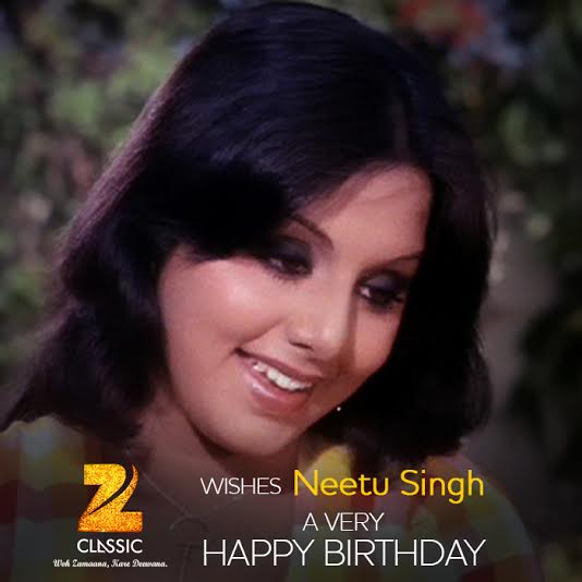 Zee Classic wishes Neetu Singh a Very Happy Birthday. 