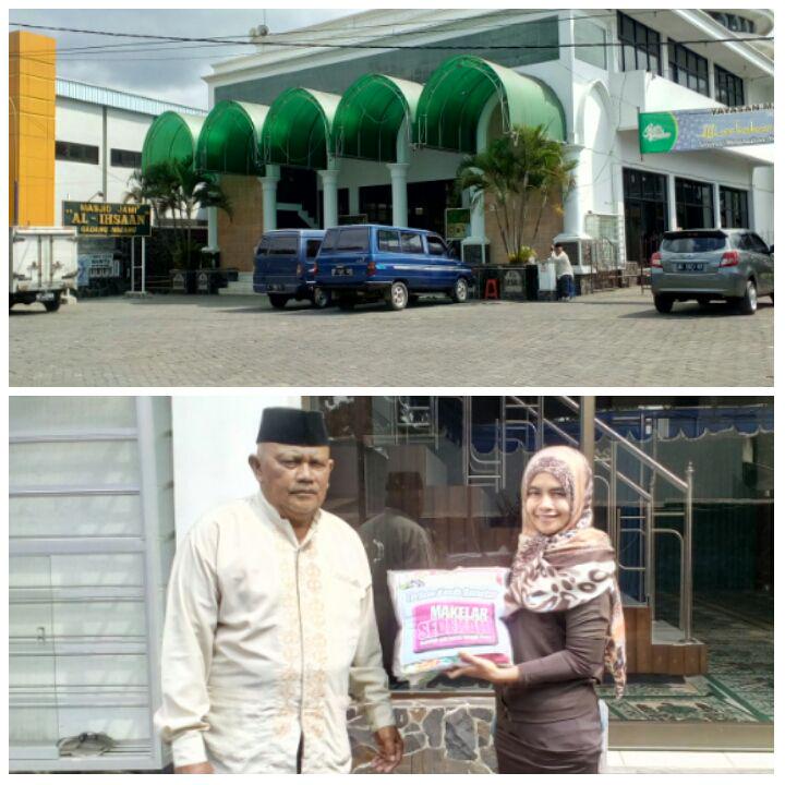 LiveTweet >>Penyerahan mukena program #MSsebar1000mukena di Masjid AL-IHSAAN Gadang, Malang. Cc <a href="/MakelarSedekah/">@MakelarSedekah</a>