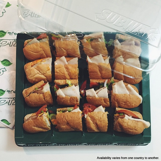 SUBWAYArabia's tweet image. The joy of spreading delicious flavors can be found in this… our #SandwichPlatter! Photo Credit: i__memi