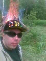 Afriworks's tweet photo. Cloth cap made for a friend in Finland http://t.co/uptFUuNoDs