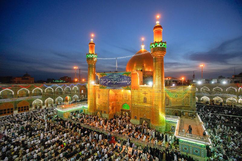 З холе. Шиитская мечеть имама Хусейна, Иран. Эн Наджаф Ирак.