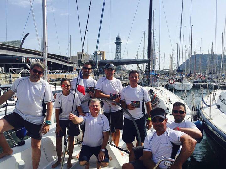 El equipo Valentina con #RS7 en la Barcelona ORC World Championship.