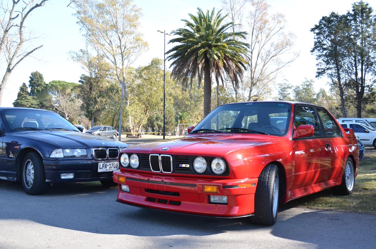 BMW's tweet photo. Ignacio (http://t.co/YpLmgIhNQr) &amp; the @BMWUruguay Car Club celebrate 40 years of the #BMW #3series. #BMWstories http://t.co/fHzgkl5gxy