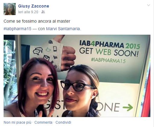 marvisantamaria's tweet image. ...e poi ti ritrovi sul #Dailynet per #IABpharma15 @IABItalia :D come nei migliori #selfie delle #star sul #redcarpet