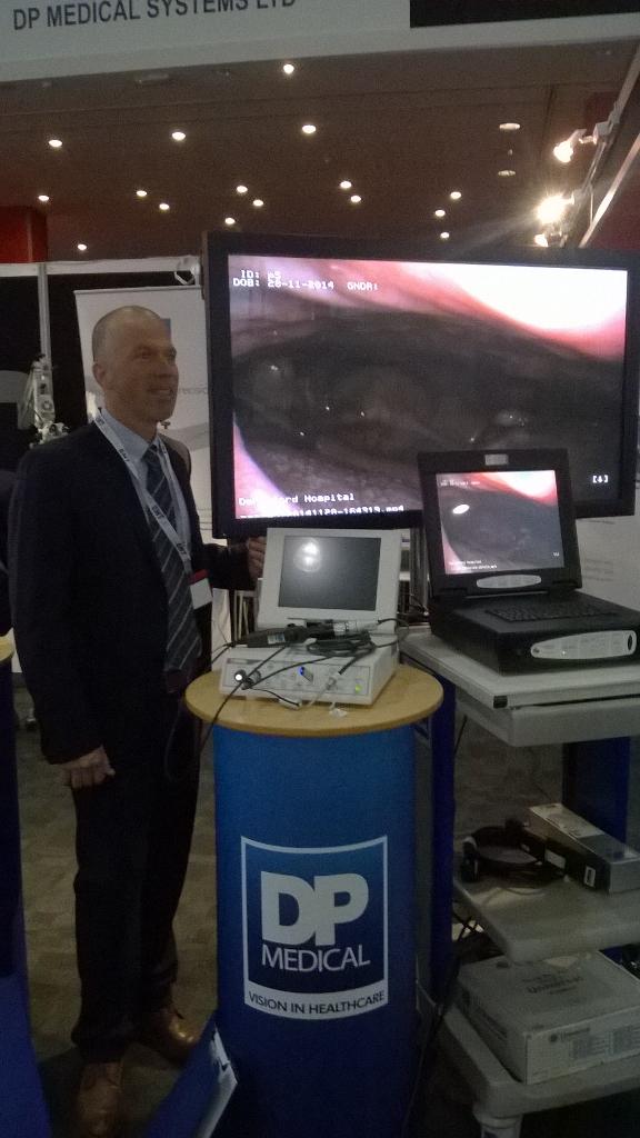 DpMedical's tweet photo. Come and meet Kurt from Cogentix - we will be happy to demo any of our endoscopy products http://t.co/b4Rz4MgSJy