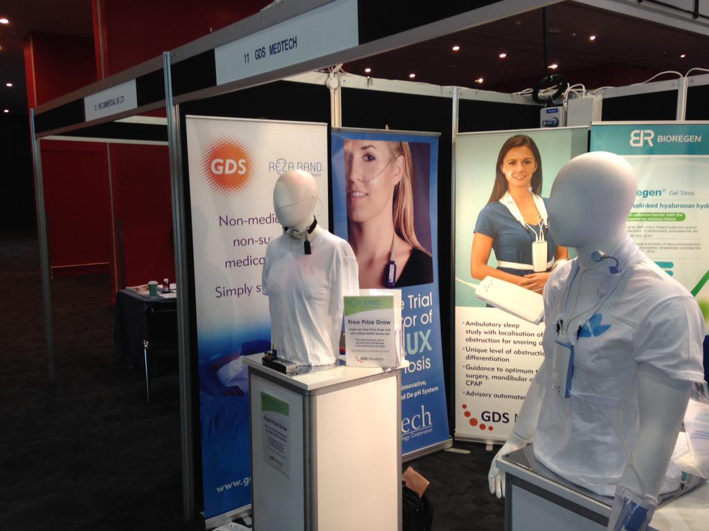 gdsmedtech's tweet photo. GDS' stall 11 is up and running; come and find us for your sleep related medicine needs! #ApneaGraphSpiro #RezaBand http://t.co/Bb1FiFvAO0