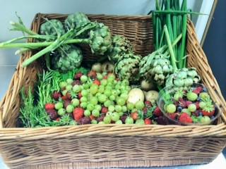 Fresh produce from the <a href="/Phoenix_FLAME13/">FLAME</a> garden for our workshop today. We're on the lookout for our next apprentice!