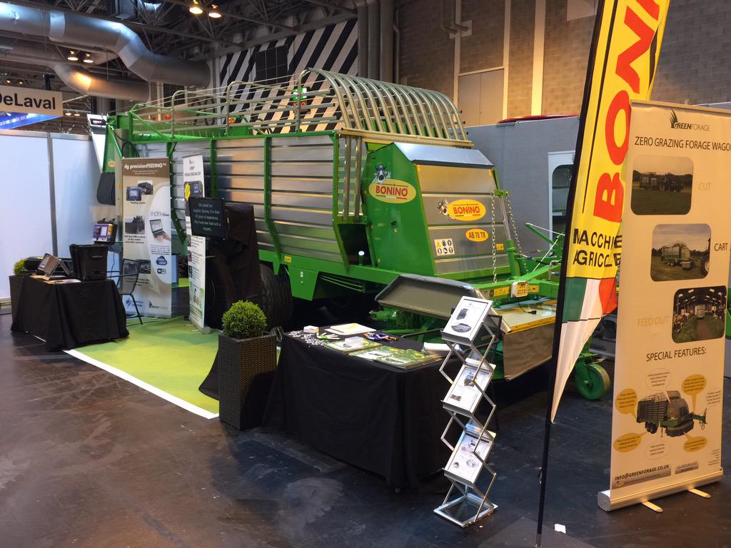 Livestock 2015 <a href="/GreenForage/">Green Forage LTD</a> stand 315 Hall 20: come and see Bonino zero grazer and NIR analyser #zerograzing #agrinir
