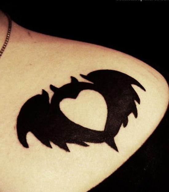 Gothic Bat Tattoos Ideas Examples and Photos  TatRing