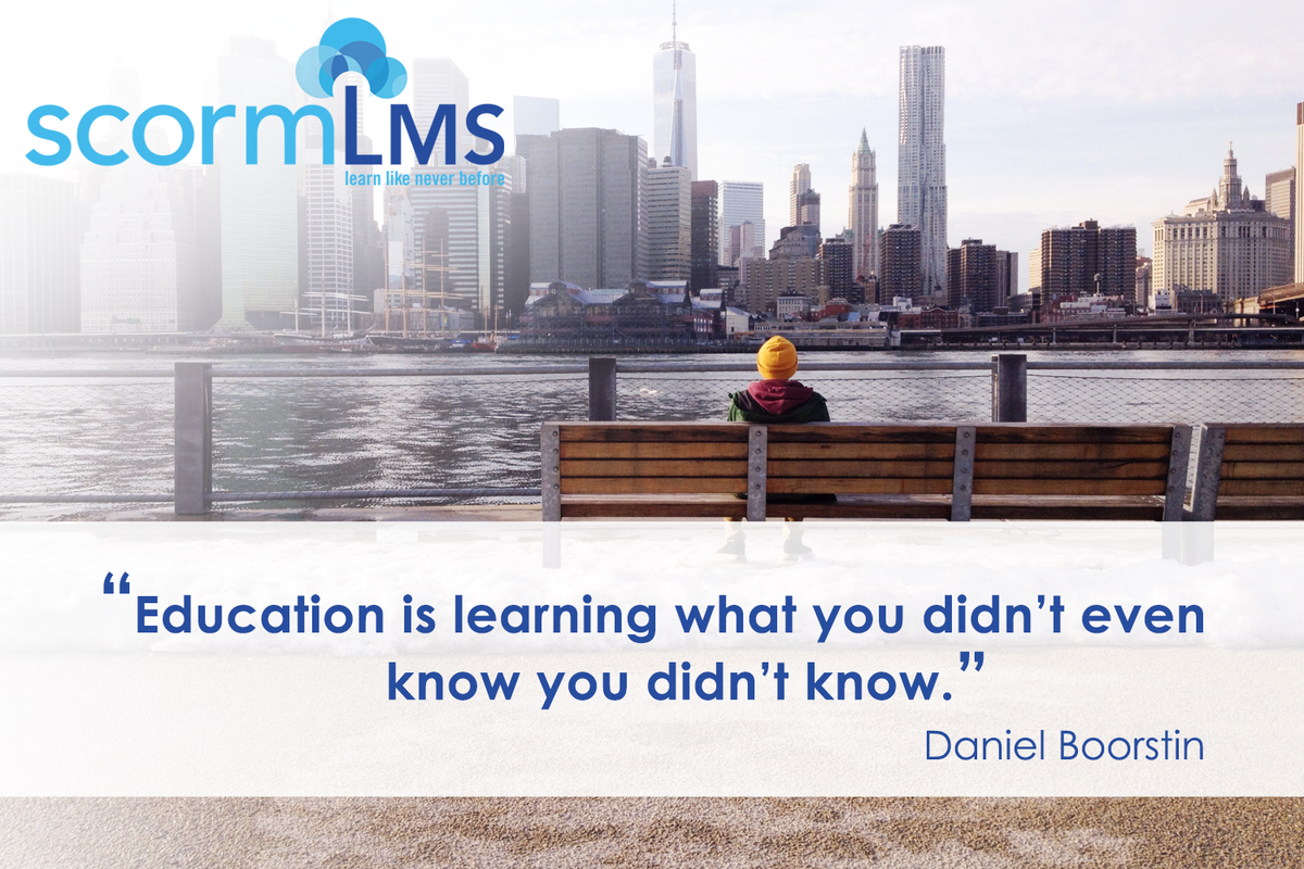 scormlms's tweet image. #learning #scormlms #boorstin