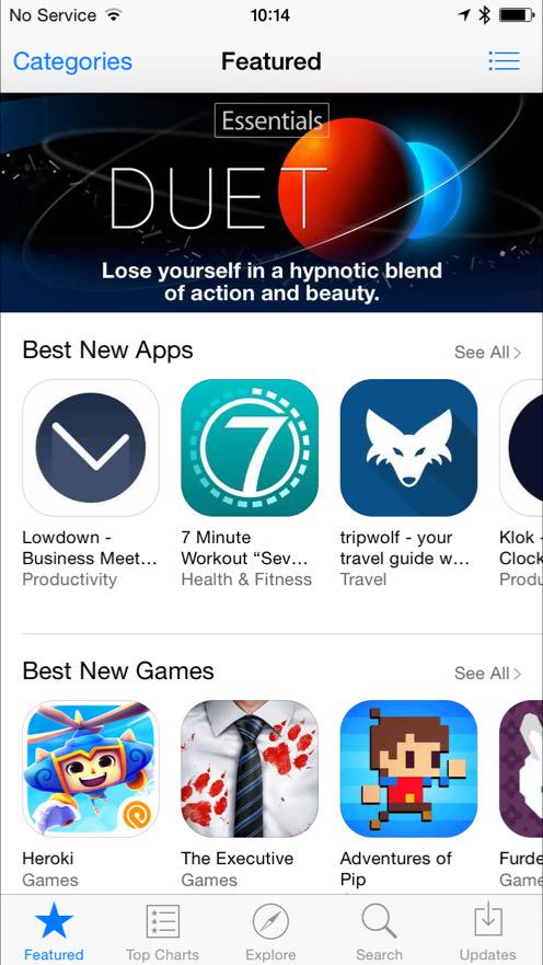 Thanks for featuring us in the UK @appstore, look forward to being featured in the U.S. and other countries.