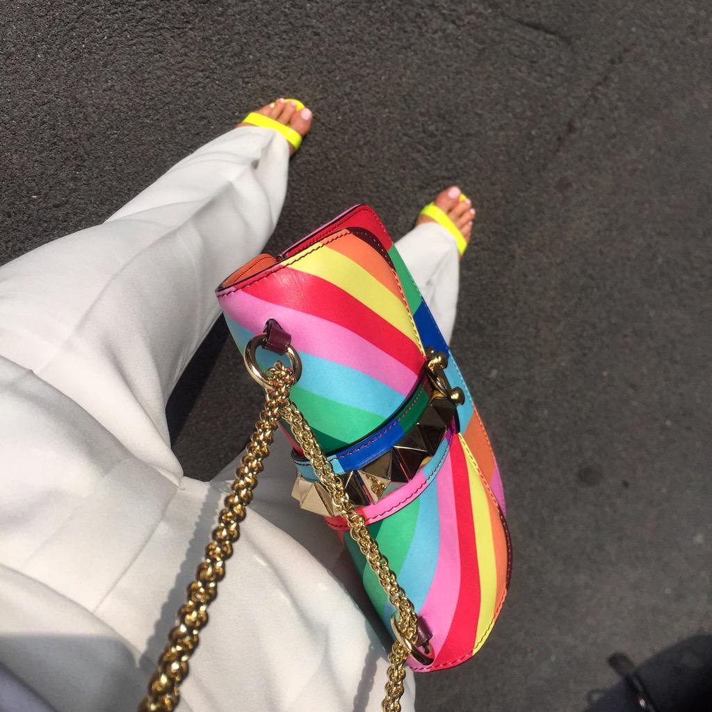 LucreziaTrinca's tweet photo. Who loves colors?!?! @StyleList @Fashionista_com http://t.co/0vJF7EePV0