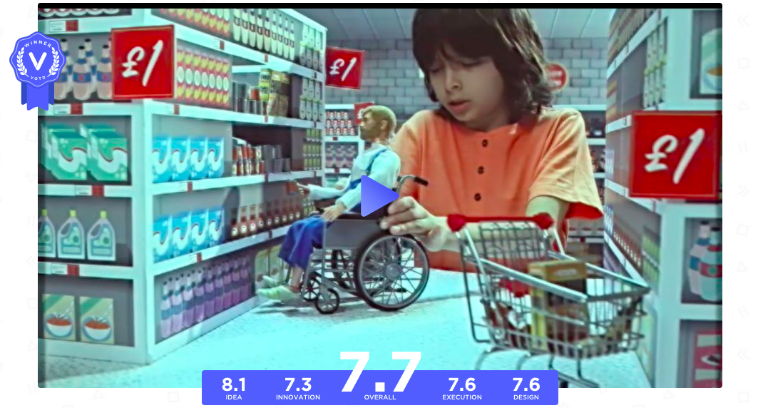 #VOTD A brilliantly funny and dark spoof Action Man ad by Price James and writer Darren Cullen votd.tv/winners/982/ba…