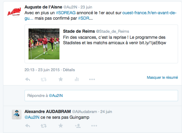 Au2lN's tweet photo. #Reims
Ah, quand ça veut pas!!!!!!
Une info vraie qui a évolué probablement http://t.co/NMqgi9XWoX