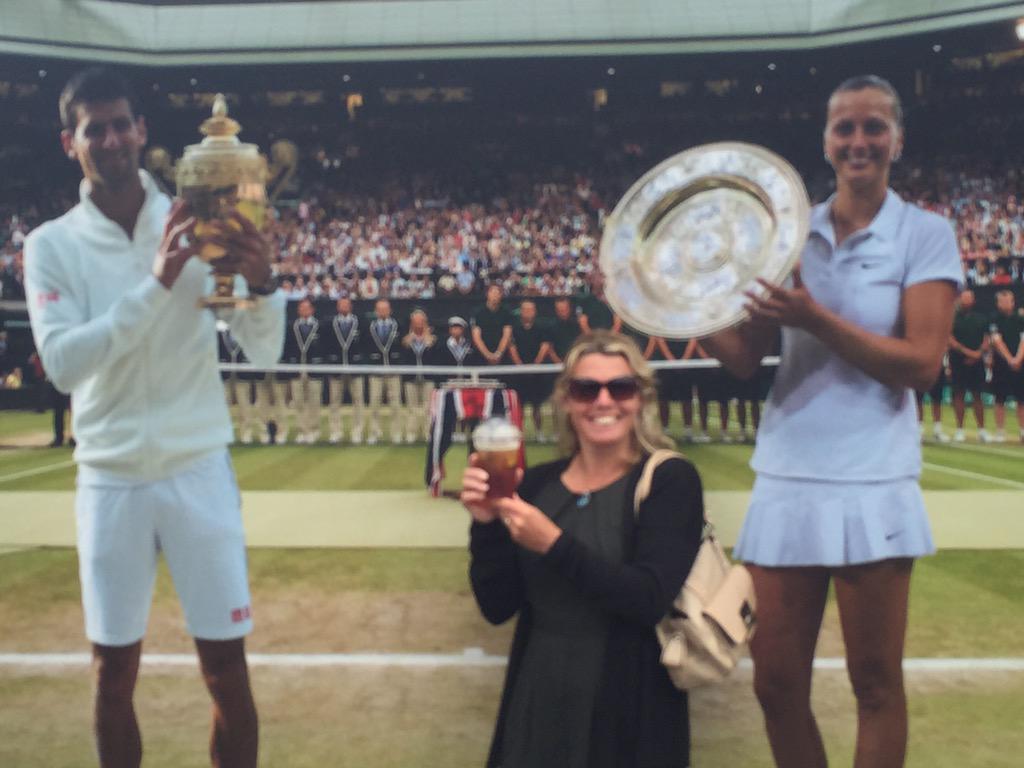 DillonSgco's tweet photo. Wednesday 11am pimms @Wimbledon happy days http://t.co/uj7ZvYCnXh