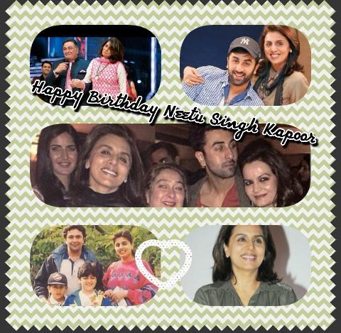 Happy birthday neetu singh kapoor .
You are amazing actress and I am sure you are a amazing Mom.    