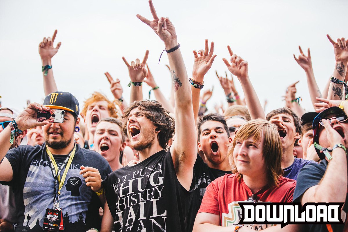 DownloadFest's tweet photo. According to science, metalheads are officially happier than everyone else. We'll take that! 👉http://t.co/jBBRrQ5A9r http://t.co/qgeCnJtN4x