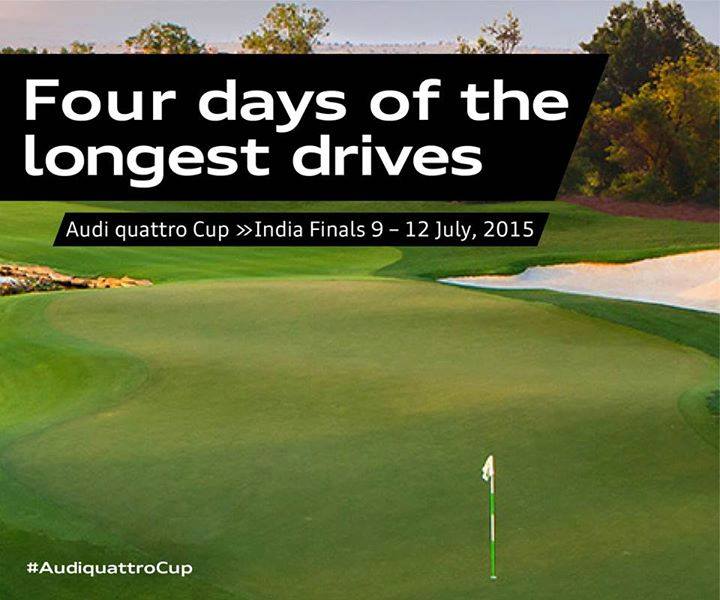 audipuneindia's tweet photo. Golf’s largest amateur tournament series unfolds here. Stay with us for every day of the India finals #AudiquattroCup http://t.co/N803Rmik4e