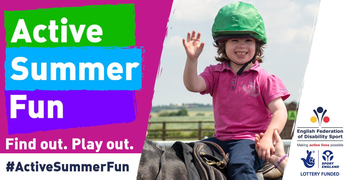 AllForActivity's tweet photo. @ClareBalding Today EFDS and NDSOs revealed a new campaign #ActiveSummerFun http://t.co/JEMorIrgtW http://t.co/ithtCVnmbm