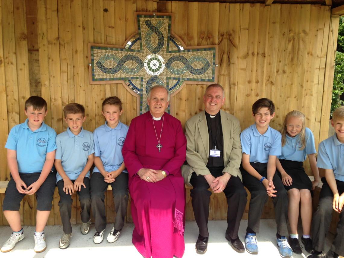 Peterstonps's tweet photo. Opening the Faith garden with Archbishop Barry... http://t.co/HigCCDxyC3