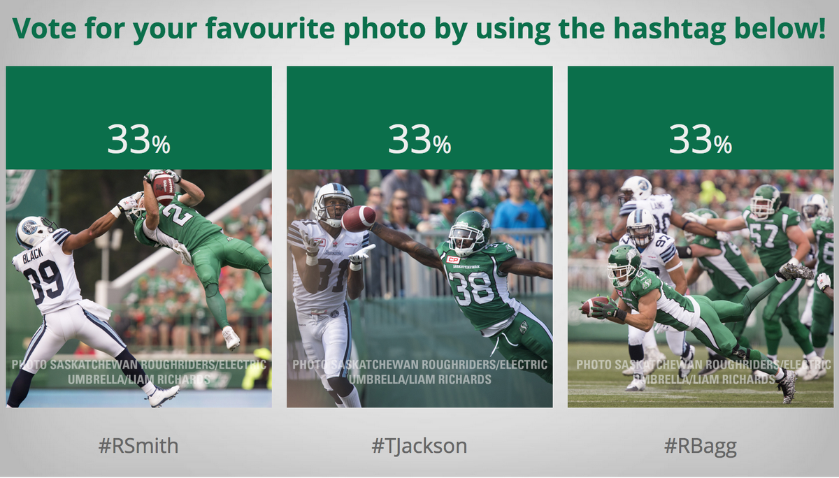 sskroughriders's tweet photo. FAN POLL: #RSmith, #TJackson or #RBagg… Vote for your favourite photo by using the hashtag below! http://t.co/xCmQ3kr1a8