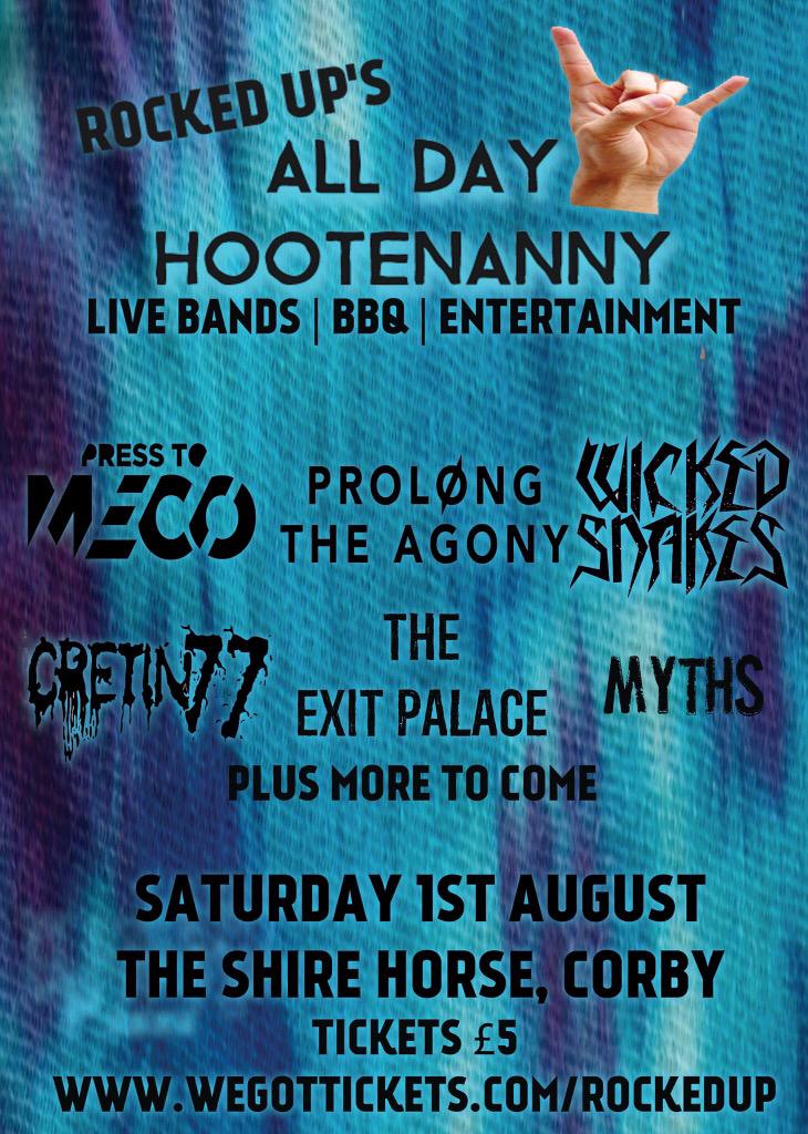 Check out this awesome gig we got announced on!