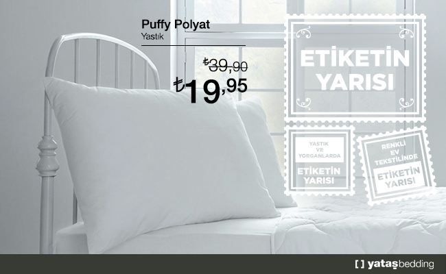 yatasbedding's tweet photo. #Yataş #Puffy #Polyat Yastık ile bulutların üzerinde uyurcasına #hafif ve #rahat uykular sizi bekliyor http://t.co/nxIYHQJhjR