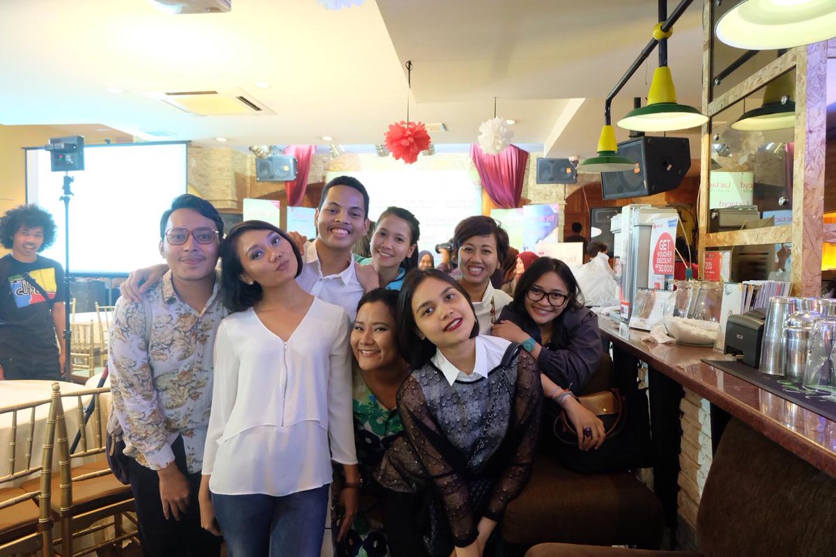 Catch up with these familiar faces at @Lactacyd_ID #BukberADF
